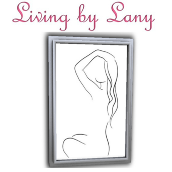 Second Life Marketplace - 1 Nude Female Siloute Drawing